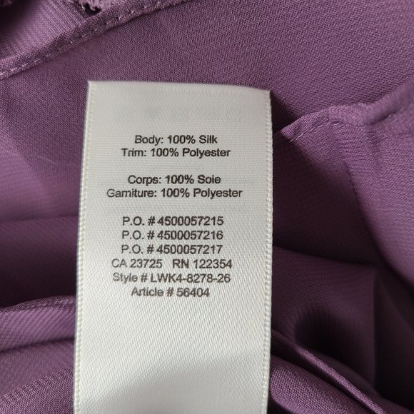 SOLD-Aritzia Wilfred Bisous Silk Dress - Picture 5 of 6